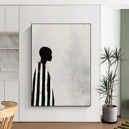 Silhouette with Stripes for Fashion Boutique & Urban Loft STSC1079