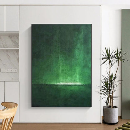 Dark Green Abstract Art for Bedroom & Hallway DLZ0312