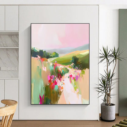 Abstract Landscape Path for Bohemian Garden Party & Nature - Lover’s Home Office STSC1202