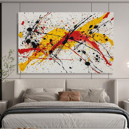 Energetic Splatter Art for Modern Studio & Art Gallery SC570