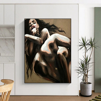 Abstract Figure Art for Avant - Garde Café & Art Studio DLZ2331