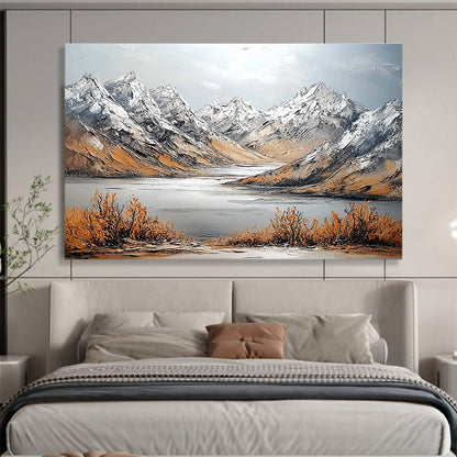 Rustic Alpine Art for Ski Resort & Mountain Lodge SC611