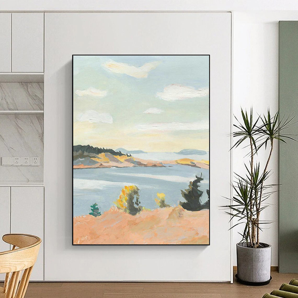 Coastal Landscape Art for Beachfront Home & Seaside Café DLZ2160