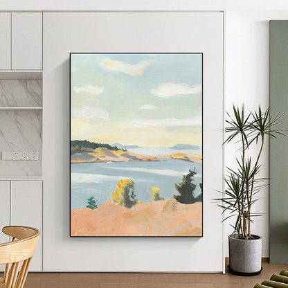 Coastal Landscape Art for Beachfront Home & Seaside Café DLZ2160