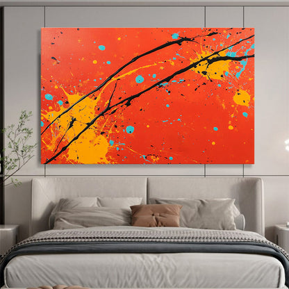 Figurative Abstract Art: Enhance Wellness Center & Contemporary Gallery Vibes SC531