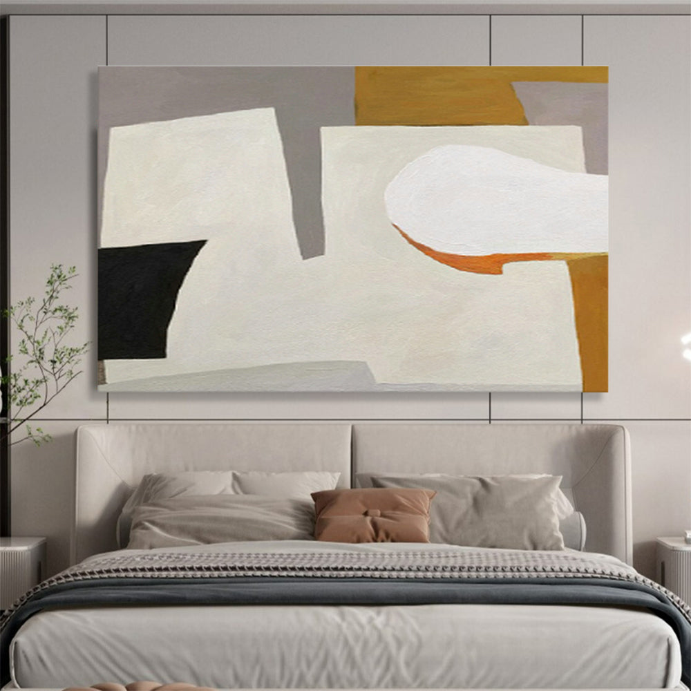 Minimalist Color - Block Abstract Art for Minimalist Home Office DLZ2961