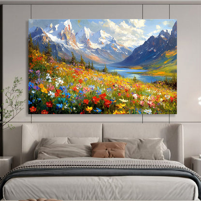 Breathtaking Alpine Art for Ski Chalet & Nature Lover’s Retreat SC581