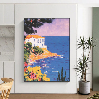 Coastal House Scene for Beach - Themed Living Room & Nautical Restaurant STSC1228