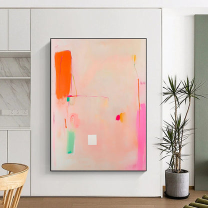 Pastel Abstract with Bold Accents for Feminine Boutique & Cozy Café STSC770