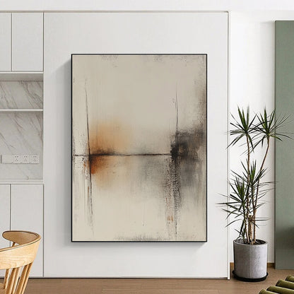 Subtle Tones Abstract Art for Bedroom & Meditation Space STSC736