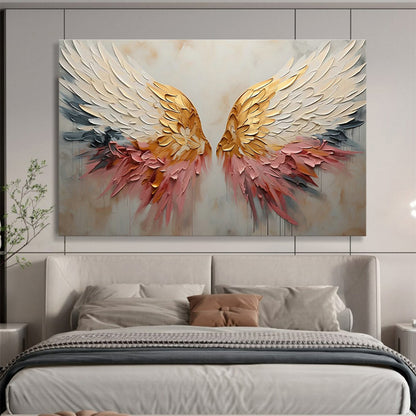 3D Wing Relief Art for Bohemian - Style Café Photo Spots DLZ3247