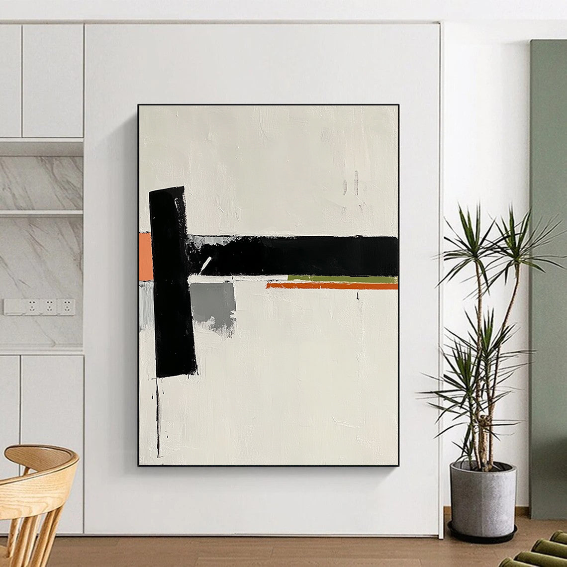 Color - Block Abstract Composition for Eclectic Home & Creative Community Space STSC569