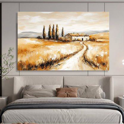 Rustic Tuscan Art: Enrich Farmhouse & Mediterranean - Style Home SC543