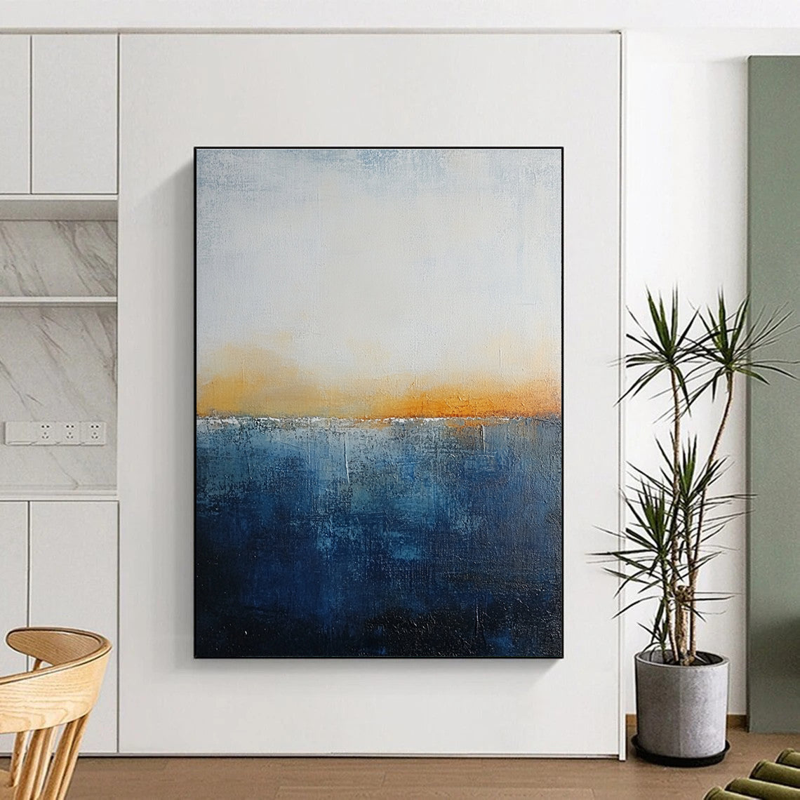 Minimalist Sunset Sea for Coastal Home & Modern Apartment STSC109