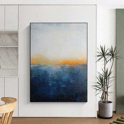Minimalist Sunset Sea for Coastal Home & Modern Apartment STSC109