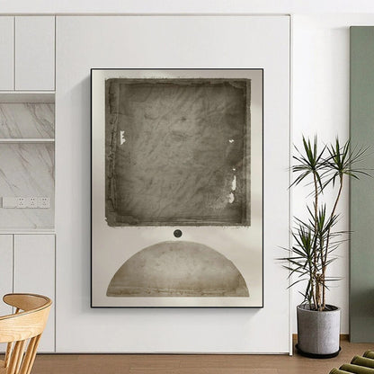 Textured Grey & Black Art for Industrial - Style Lounge & Art - Driven Workplace DLZ1369