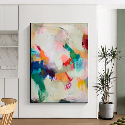 Vibrant Abstract Art for Creative Studio & Art - Loving Café DLZ1438
