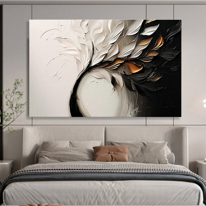 3D Leaf & Flower Art for Elegant Home Entryways DLZ3132