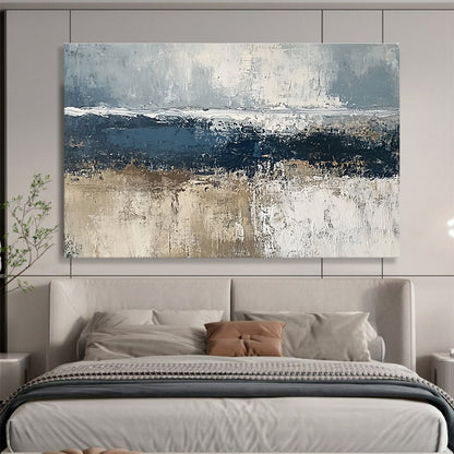 Gray Textured Landscape Art for Industrial - Chic Loft & Contemporary Spa SC203