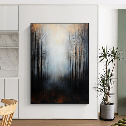 Eerie Dark Forest Art for Study & Cinema Room STSC061