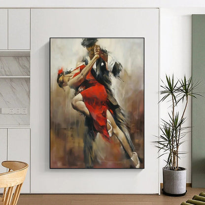 Passionate Dance Art for Wedding Venue & Romantic Lounge DLZ2337