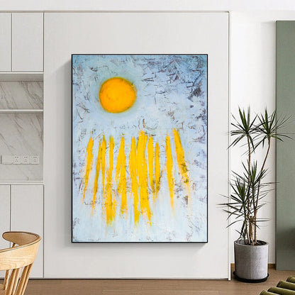 Abstract Sun Art for Beach House & Home Patio DLZ1096