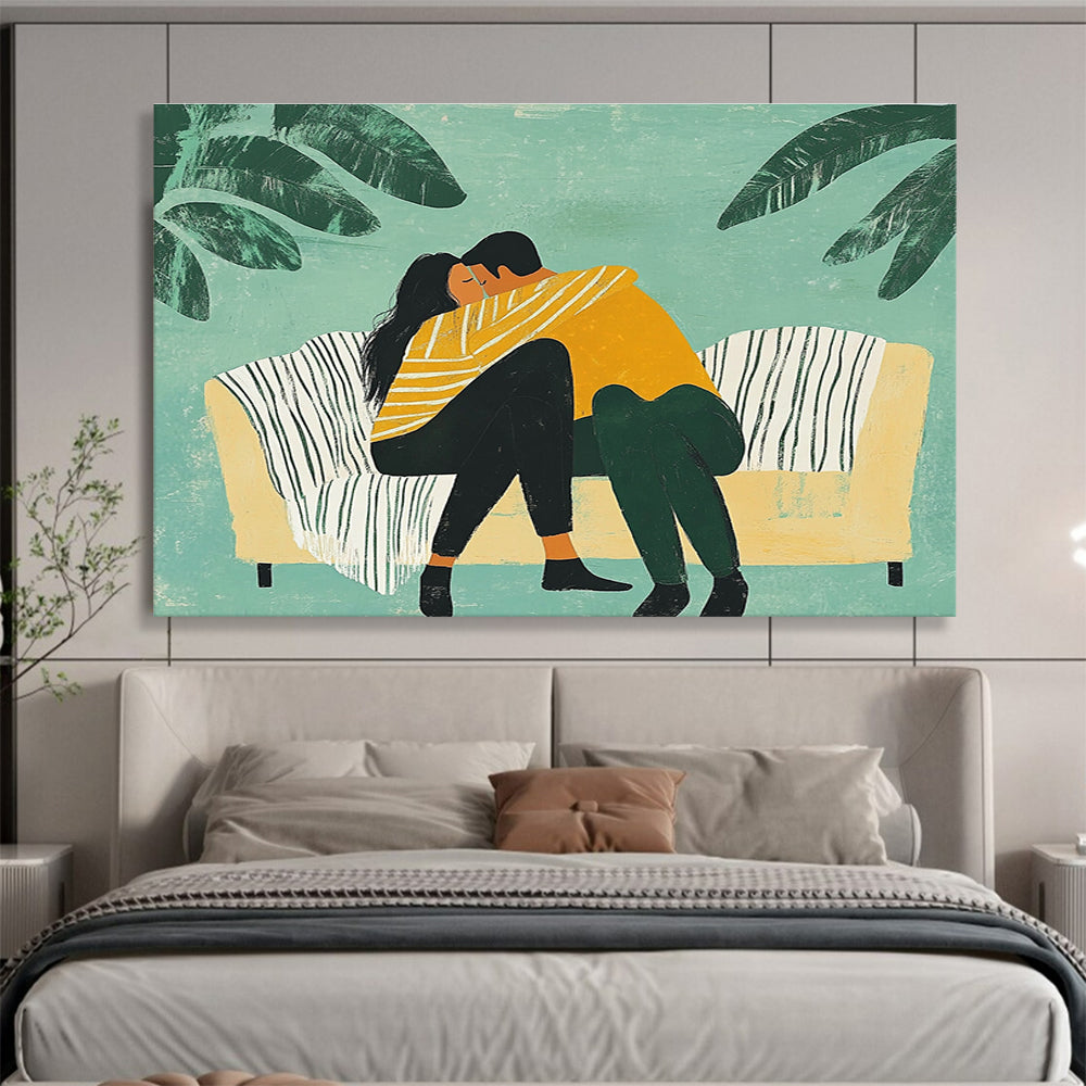 Intimate Embrace Art for Bedroom & Couples’ Lounge SC400