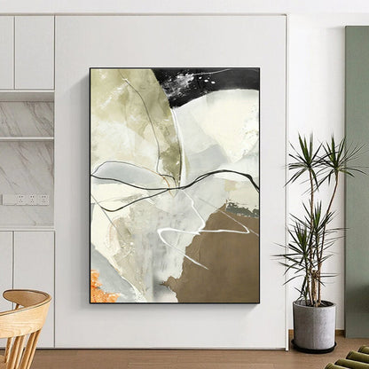 Line - Interwoven Abstract Art for Modern Office & Art Gallery DLZ1244