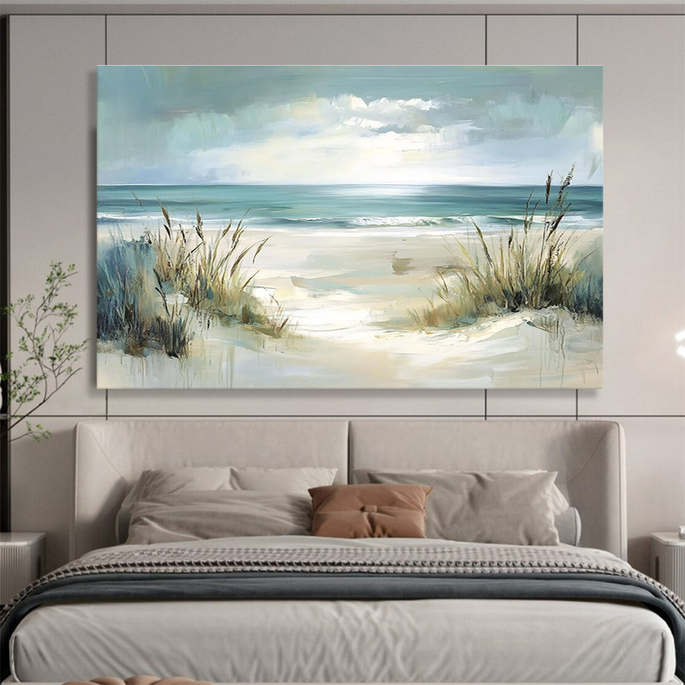 Coastal Dune Art: Enhance Nautical Restaurant & Seaside Bedroom SC546