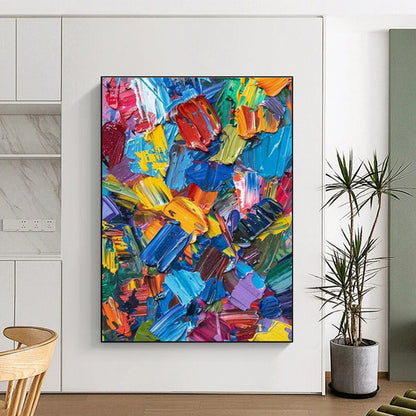 Colorful Paint Splashes Art for Creative Studio & Modern Kids’ Playroom DLZ1531