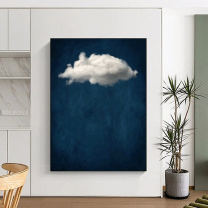 Lone Cloud Art for Bedroom & Living Room DLZ0388