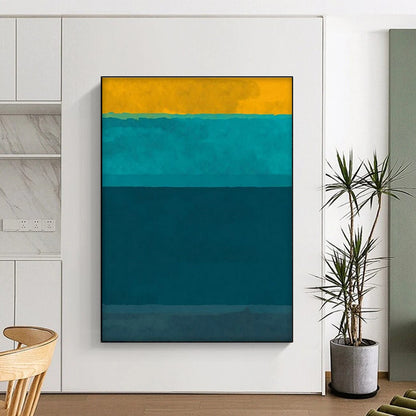 Color - Block Harmony Art for Design Studio & Fashion Showroom DLZ2323