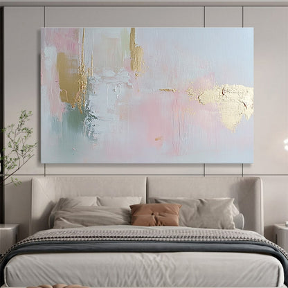 Pastel and Gold Abstract Art for Bridal Suite & Chic Boutique SC386