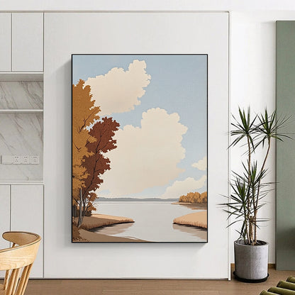 Minimalist Green Textured Art for Modern Office & Home Study STSC1020