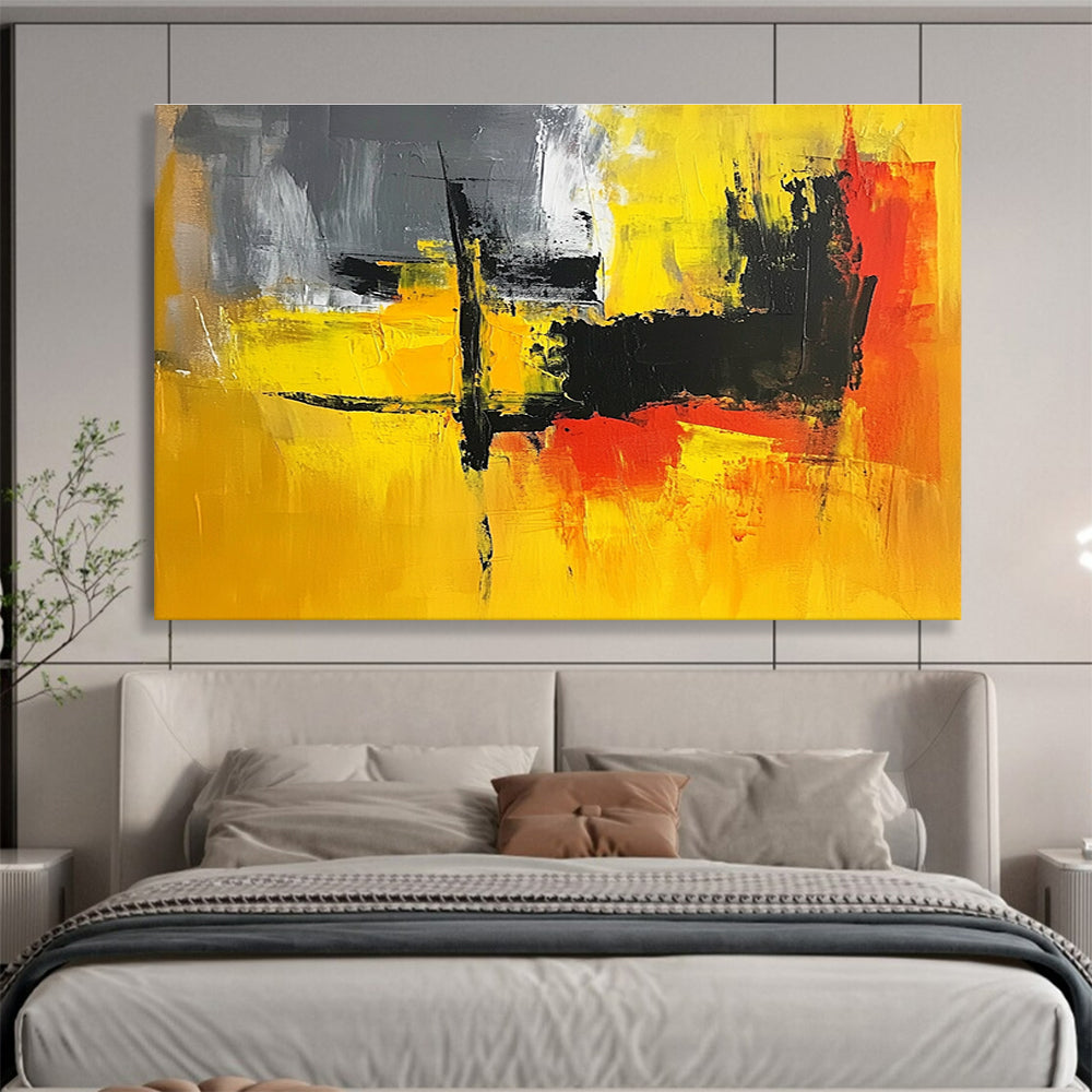 Bold Color Abstract Expression Art for Trendy Bar & Art - Lovers' Lounge SC393