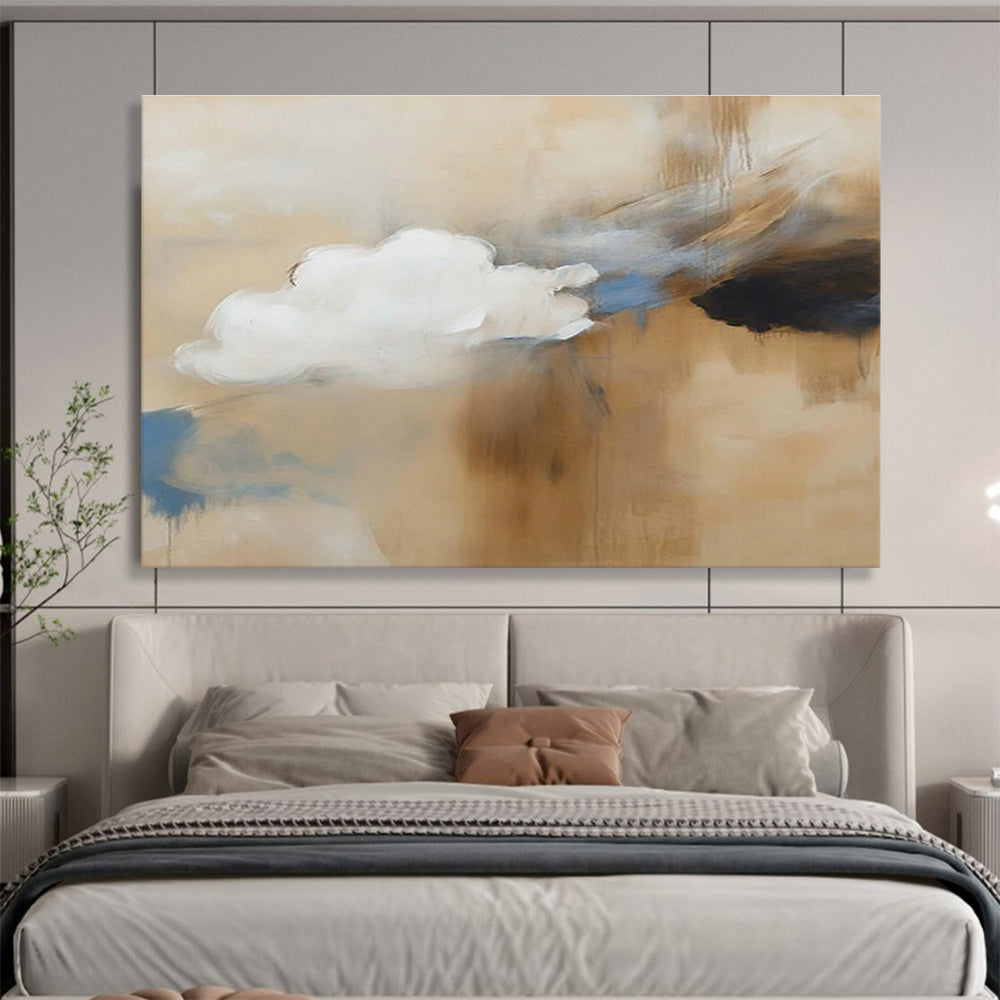Cloud - Inspired Abstract Art for Serene Bedrooms DLZ2474