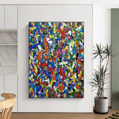 Colorful Splatter Abstract Art for Children’s Playroom & Art - Themed Nursery DLZ1789