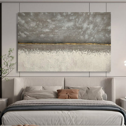 Gray - Gold Decorative Art for Industrial - Style Loft Offices DLZ2556