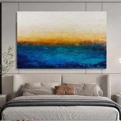 Gradient Color Abstract Art: Create a Relaxing Balcony Oasis DLZ2391