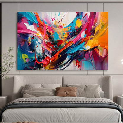 Splash - Style Color Explosion Abstract Art for Trendy Creative Studios DLZ3074