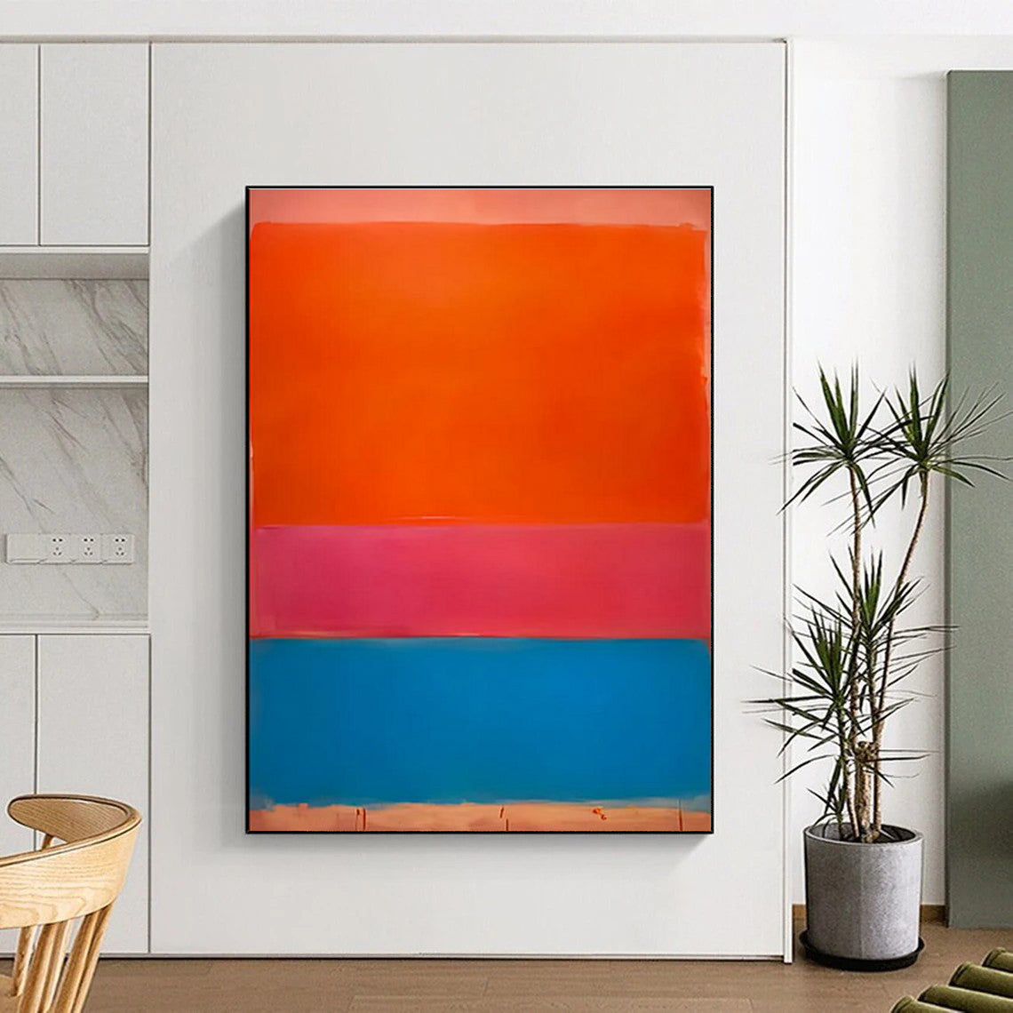 Color - Block Abstract Art for Art Gallery & Creative Office DLZ2304