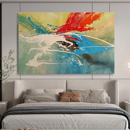 Color Splash Abstract Art for Creative Agency Breakout Zones DLZ3227