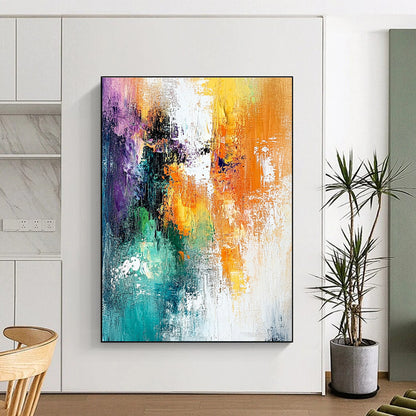 Colorful Abstract Fusion for Vibrant Restaurant & Creative Studio STSC417