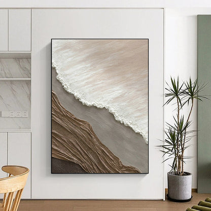 Earth - Toned Layered Art for Rustic Winery Tasting Room & Nature - Inspired Lounge DLZ1043