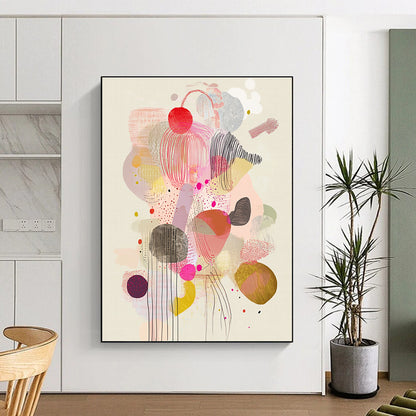 Colorful Abstract Shapes for Vibrant Playroom & Art - Loving Lounge STSC1234