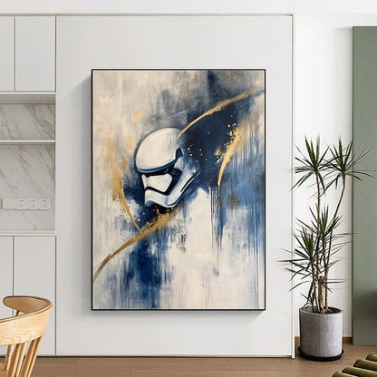 Pop - Culture Abstract Helmet Art for Game Room & Man Cave STSC667