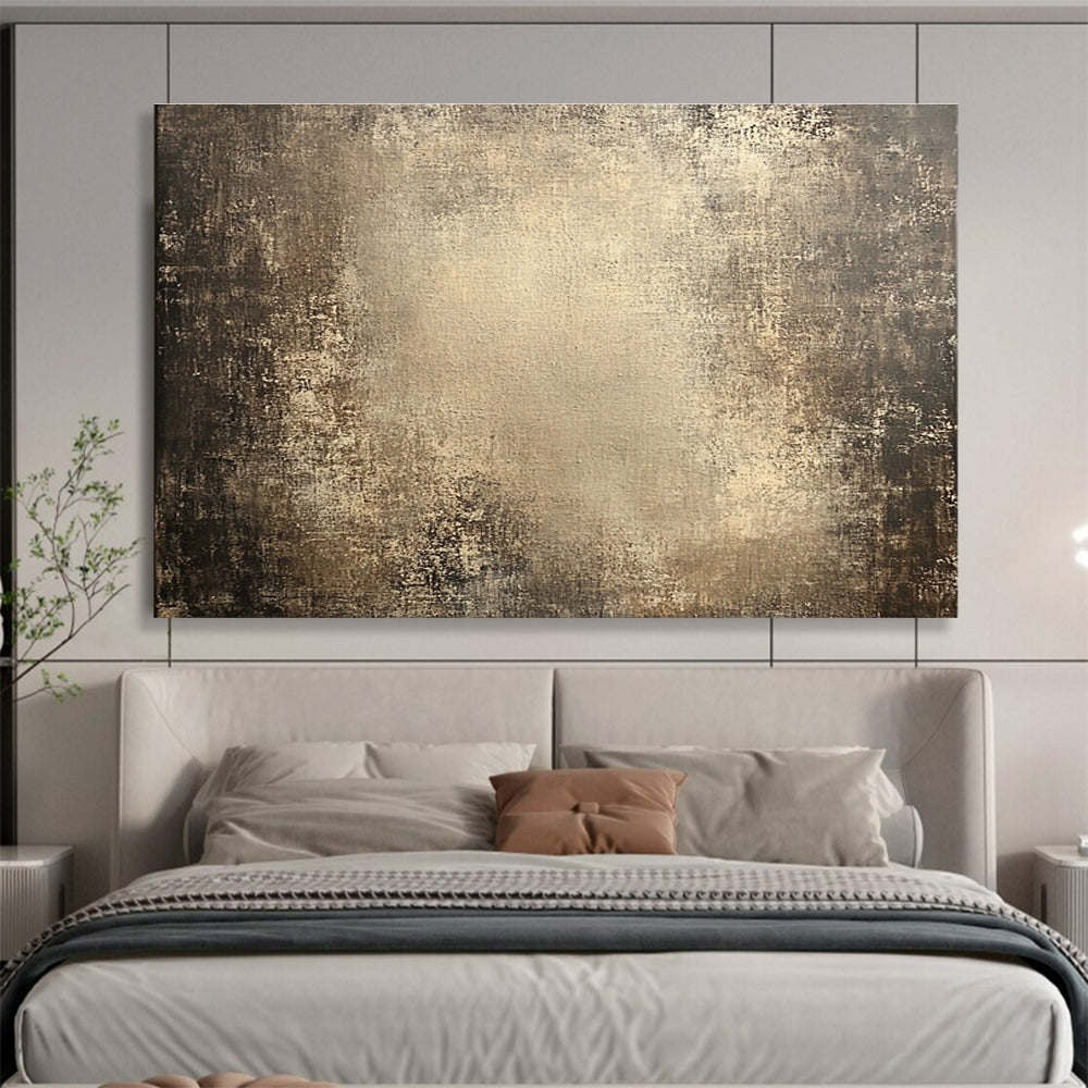 Neutral Toned Abstract Art for Minimalist Office & Industrial Loft SC481