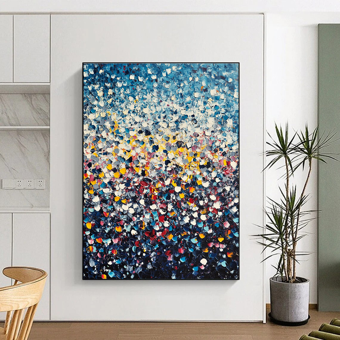 Colorful Dotted Abstract for Art Gallery & Creative Studio STSC1140