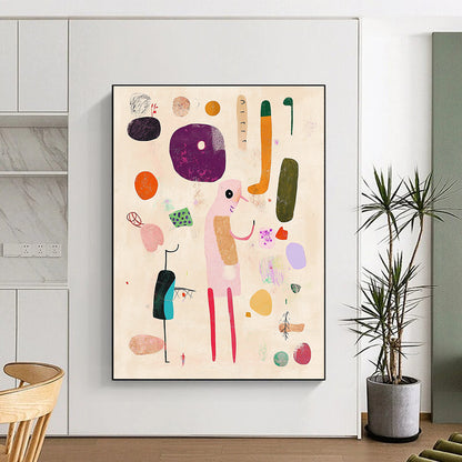 Abstract Colorful Figures for Playful Kids’ Room & Art - Loving Daycare STSC1287