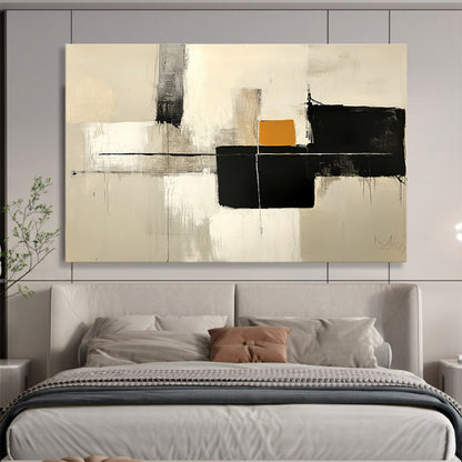 Minimalist Geometric Blocks Art for Architectural Firm & Scandinavian - Style Home SC503